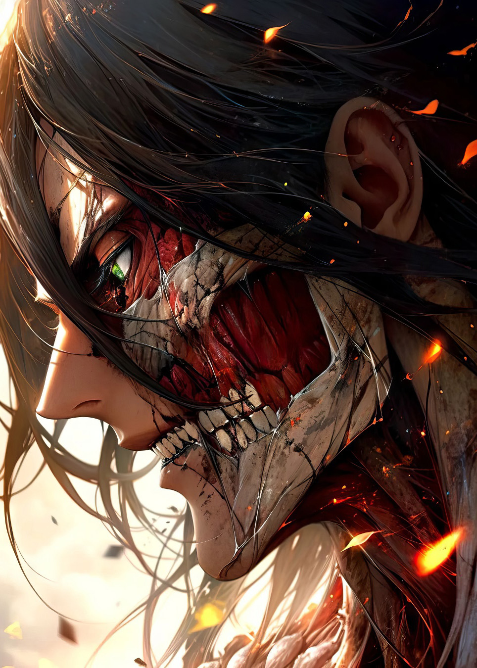 Premium wall picture Eren Yeager