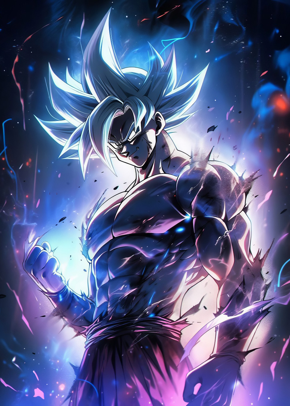 Artistic picture for the demanding - Goku