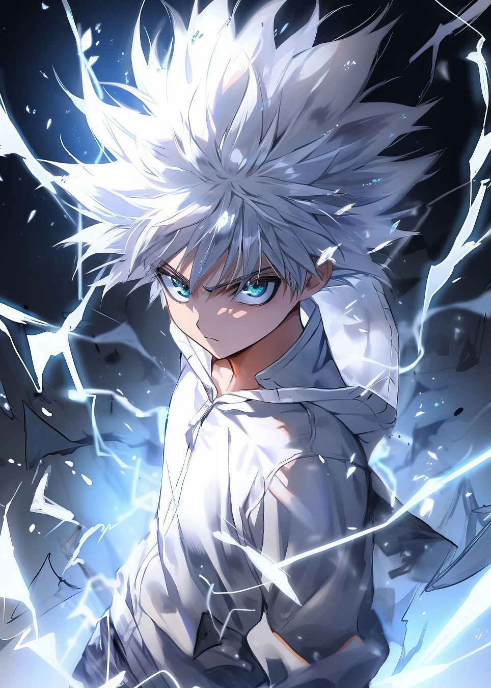 Modern metal picture - Killua