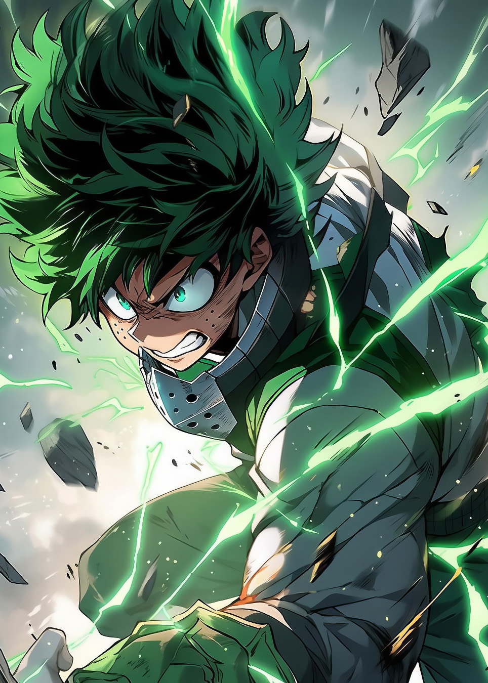 Ultra glossy wall picture for the apartment Izuku