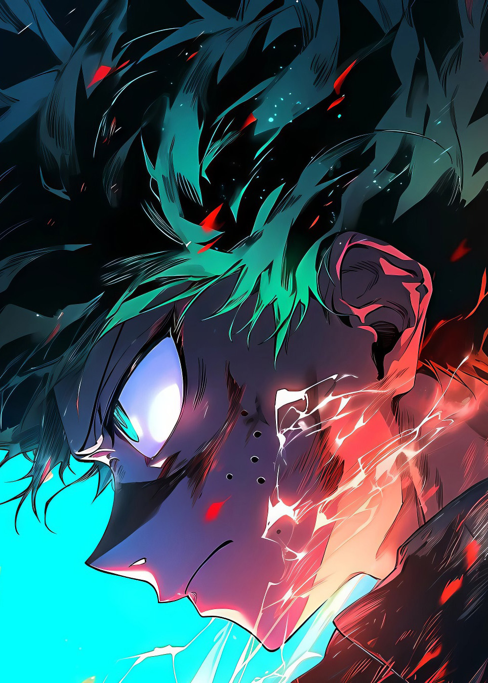 Modern metal picture - Izuku