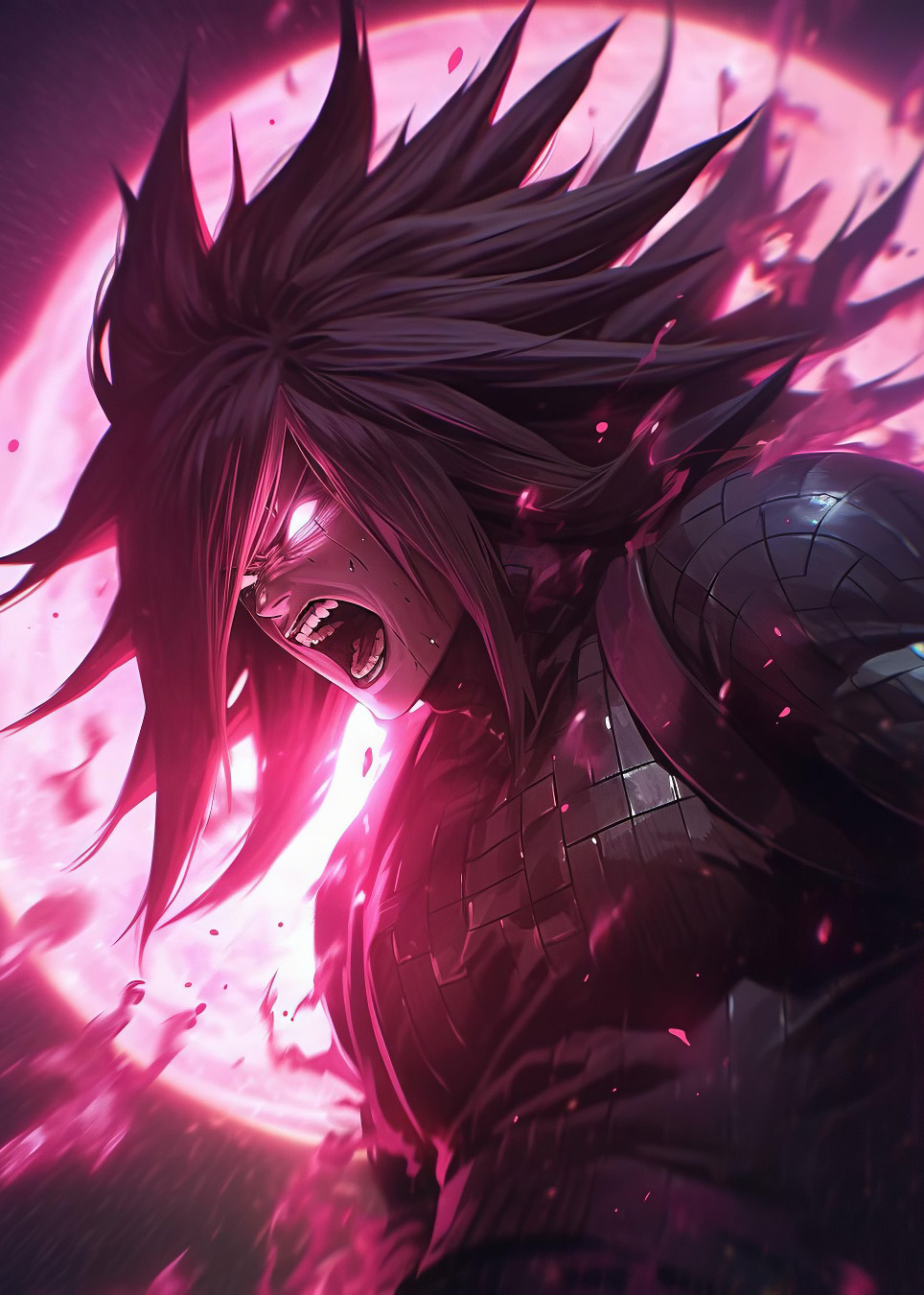 Modern metal picture - Uchiha Madara