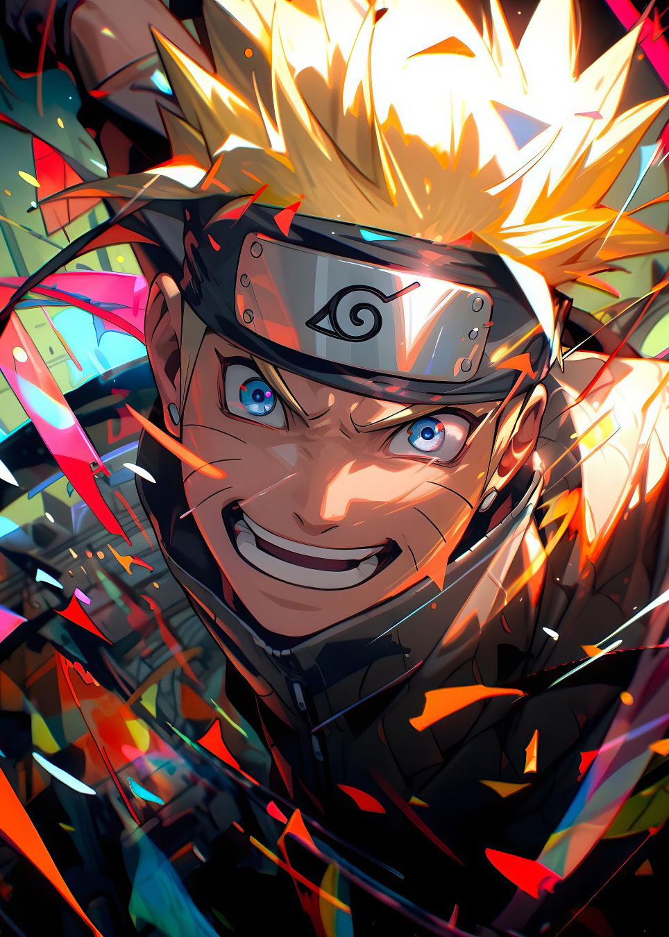 Modern metal picture - Naruto