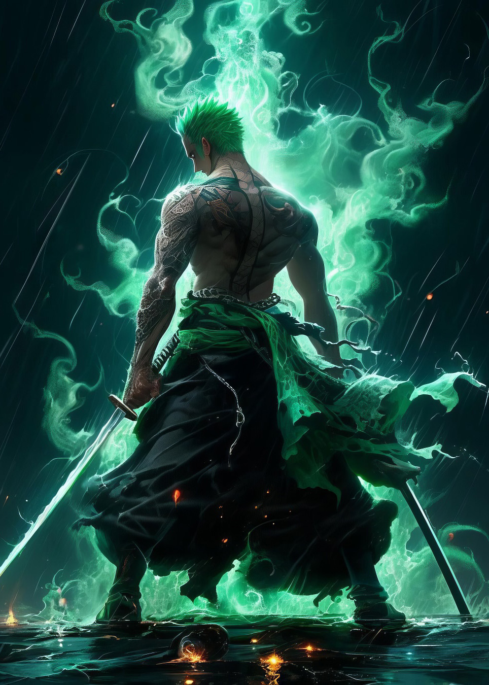 Luxury decoration for the apartment - Roronoa Zoro