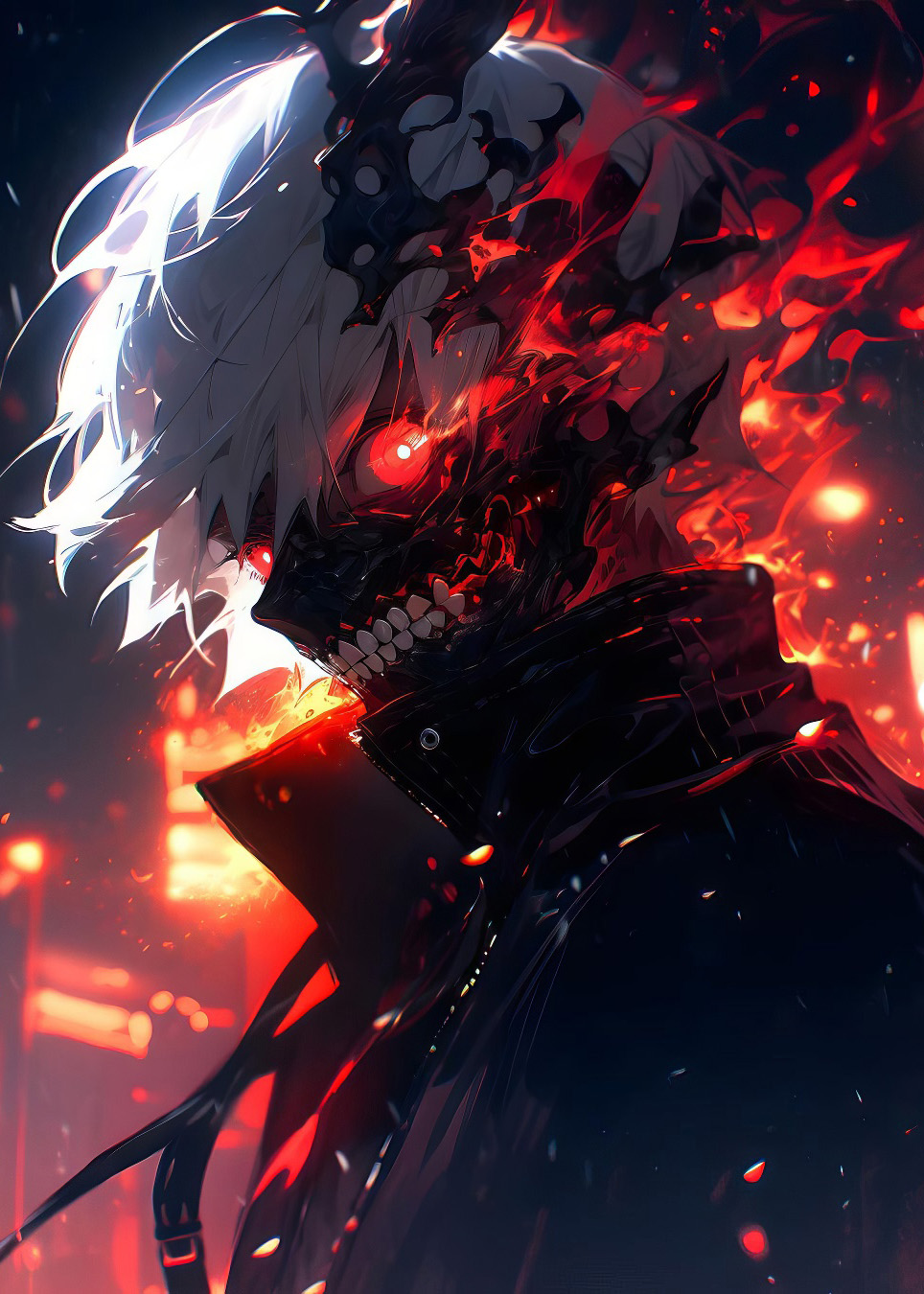 Artistic picture for the demanding - Ken Kaneki