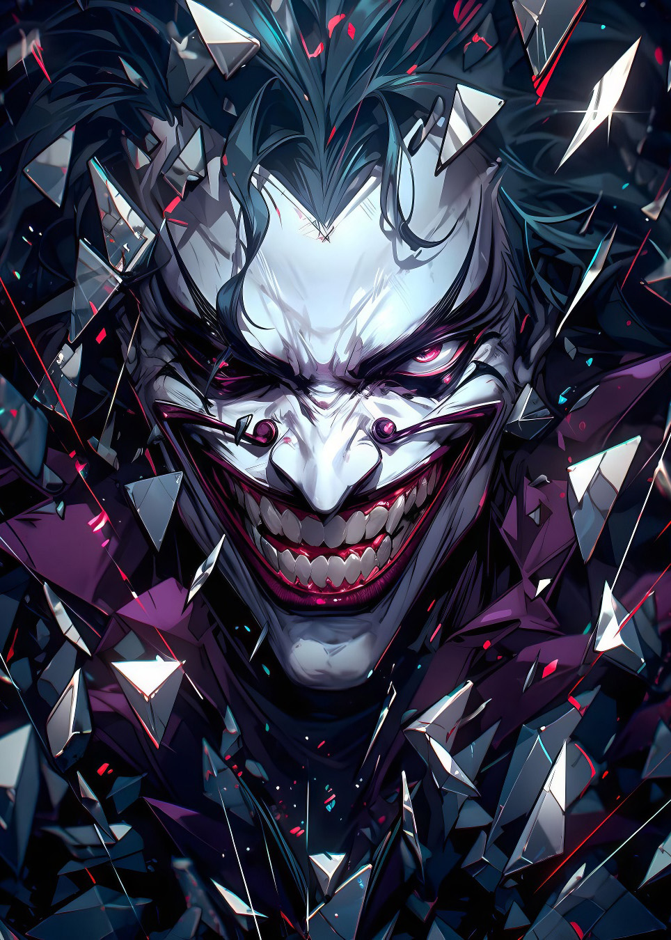 Modern metal picture - Joker