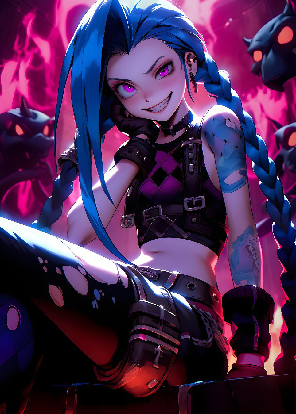 Modern metal picture - Jinx