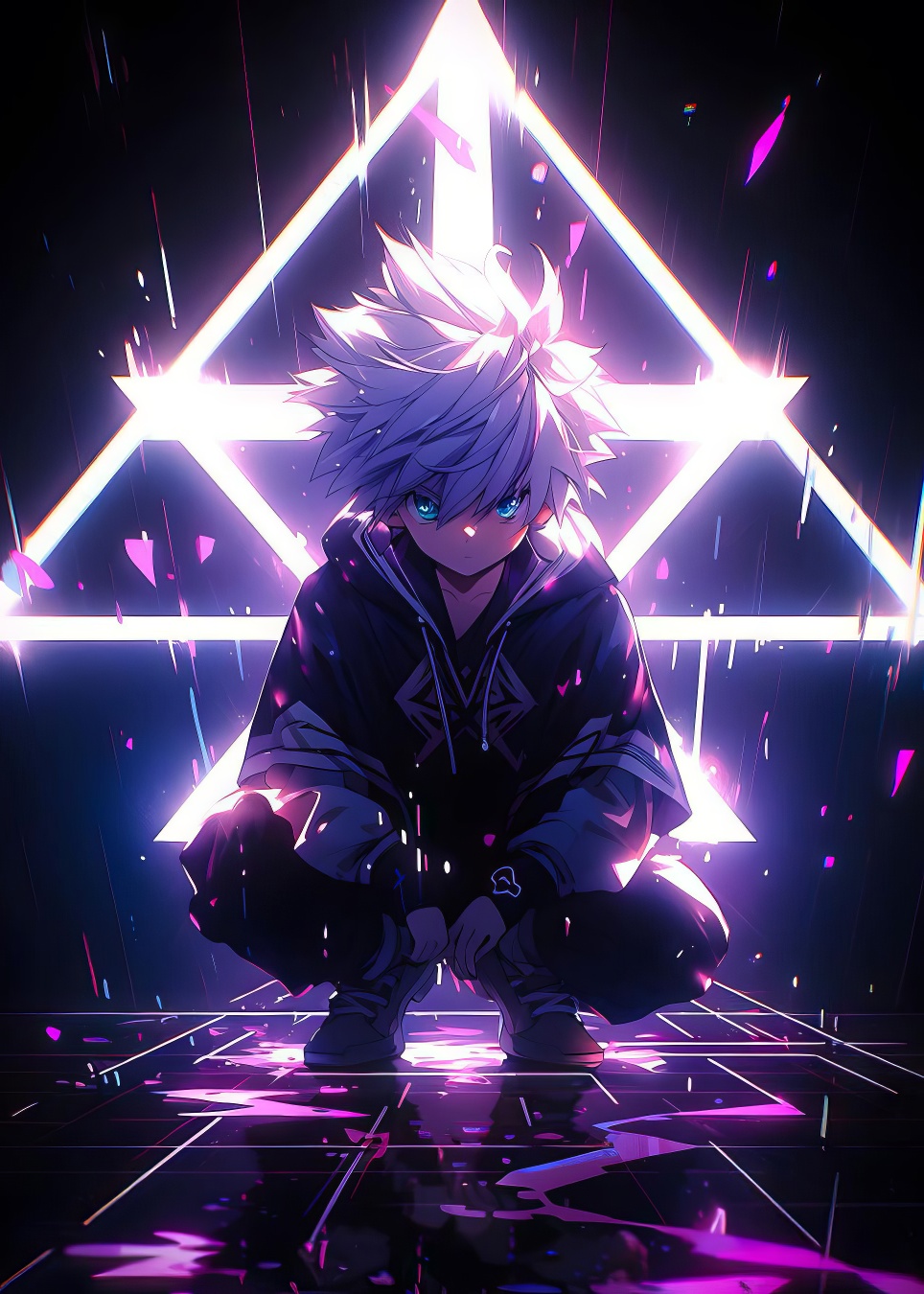 Modern metal picture - Killua Zoldyck