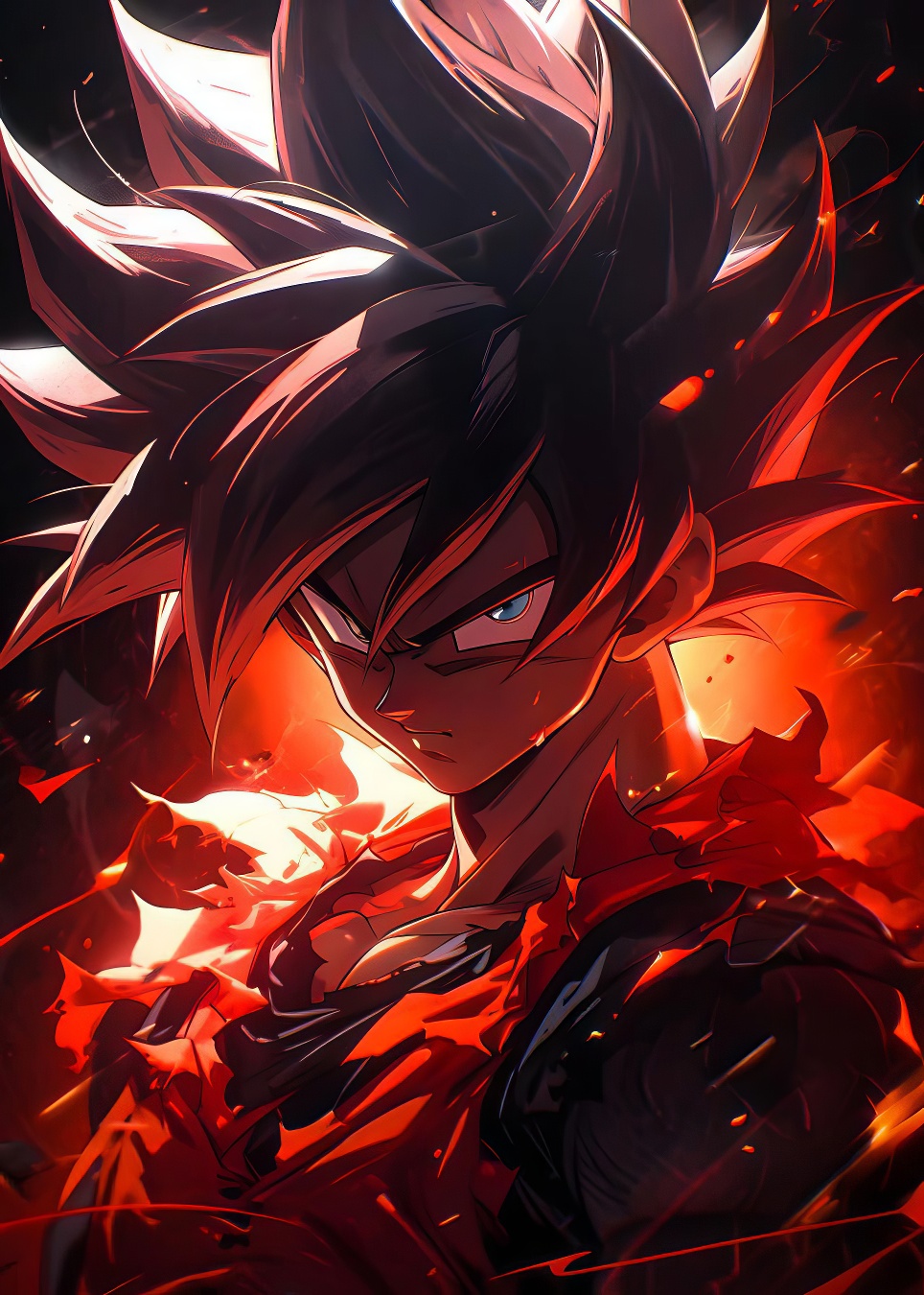 Modern metal picture - Son Goku