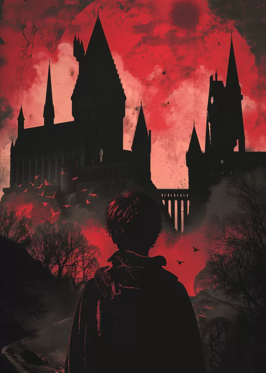 Harry Potter - Picture on metal